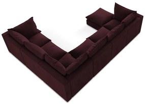 Бордо ъглов диван (десен ъгъл/U форма) Manao – Makamii
