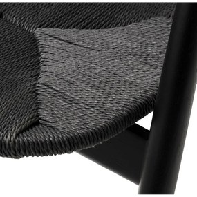 Черен трапезен стол Relate – Unique Furniture