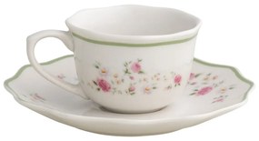Бели порцеланови чаши в комплект 2 бр. за еспресо 90 ml Nonna Rosa – Brandani