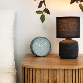 Нощна лампа atmosphera Salta, 28 cm, Керамика - Сив