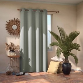 Сиво термо/dimout перде 140x245 cm Kierra – Restilo