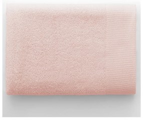 Светлорозова памучна хавлиена кърпа от тери 70x140 cm Amari – Restilo