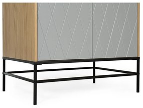 Сив гардероб 80x190 cm Mia - Woodman