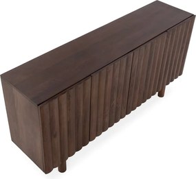 Кафяв скрин от масивно манго 160x80x40 cm Tamira – MOME