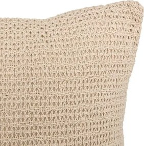 Декоративна възглавница atmosphera Oceania, Бежов, 40×40 cm