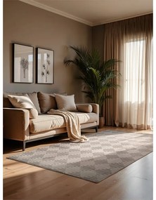 Бежов килим 160x235 cm Perles Tourmaline – Elle Decoration