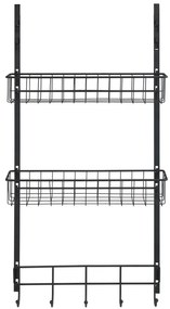 Висящ рафт за врата Rack Black - Wenko