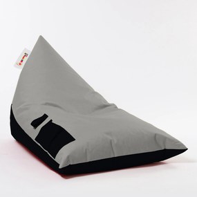 Градински пуф Pyramid Large Double Color Bed Pouf, цвят Сив
Черен