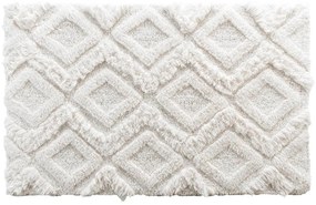 Бял килим за баня 50x80 cm Ikatis – douceur d'intérieur