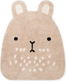Бежов памучен детски килим подходящ за пране/ръчно изработен 120x152 cm Snuggle Pucki – Hanse Home