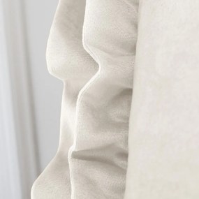 Кадифена декоративна възглавница 43x43 cm Velvet Double Frill – Catherine Lansfield