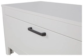 Светлосива маса за телевизор от масивен бор 120x45x40 cm Bonk – WOOOD