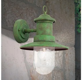 Orion AL 11-1205 - Екстериорен аплик LEONIE 1xE27/60W/230V IP44 зелен