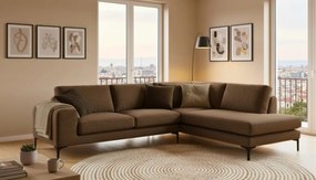 Ъгъл диван Senso-Left-270φ 200β cm.-Chocolate