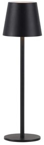 Leuchten Direkt19250-18-LED Външна LED лампа EURIA 3W/5V IP54 черна