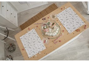 Подложки от плат с коледен мотив в комплект от 2 подложки 35x45 cm - Butter Kings