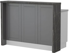 Бар Пейка Tahoma-Length: 135 cm-Graphite-Black Stone