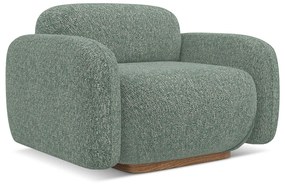 Светлозелено кресло Ailani – Makamii