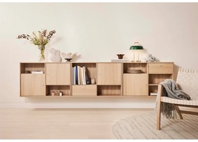 Нисък скрин от дъб 267x61 cm Mistral - Hammel Furniture