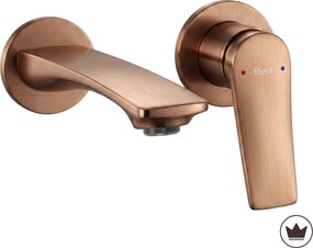 Смесител за мивка за вграждане REA VISION Brush Copper + BOX