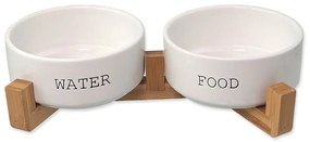 Керамичен комплект купички с основа за куче ø 16 cm Dog Fantasy – Plaček Pet Products