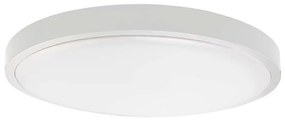 LED баня плафон 18W 230V IP44 4000K Ø25 см бял