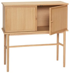 Шкафче от декор от дъб в естествен цвят 90x90 cm Dash – Hübsch