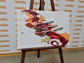 Картина на платно – Ароматна смес от подправки