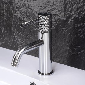 Смесител за мивка Rea Lungo Diamond Chrom