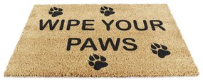 Изтривалка от кокосови влакна 40x60 cm Wipe Your Paws – Artsy Doormats