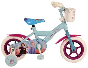 E&amp;L cycles - Детски велосипед с помощни колела, Дисни Замръзналото кралство 2, 10 инча