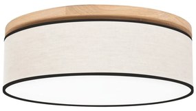 Spot-Light 4994874 - Таванно осветително тяло BOHO 3xE27/25W/230V дъб 48 см