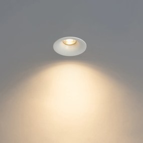 Комплект от 6 вградени прожектора бели GU10 50mm - Gijs