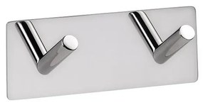 Закачалка 11,5x4,5 см, неръждаема стомана, сребрист цвят