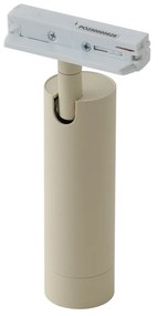 Модерен бежов прожектор за 1-фазна релсова система GU10 35mm - Iconic Jeana Luxe
