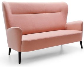 Диван Previous 3-местен-Black-Pink