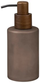 Кафяв стъклен диспенсер за сапун 280 ml Modest – Mette Ditmer Denmark