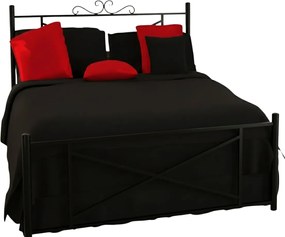 Легло Orion-150x200-Black-Με ποδαρικό