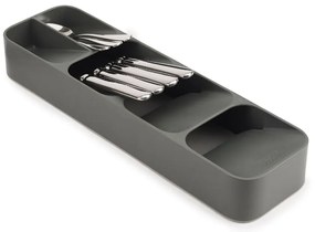 Сив пластмасов органайзер за прибори 11 x 39,5 cm Duo – Joseph Joseph