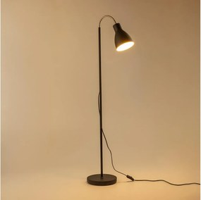 LED подова лампа 1xE27/7W/230V черна