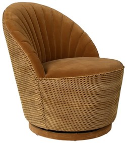 Фотьойл от кафяво кадифе Madison - Dutchbone