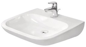 Duravit 23136000002 - Стенна мивка D-CODE 60x55 см керамика/бял гланц