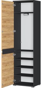 Гардероб в дъбов декор 54x200 cm Lissabon - Germania