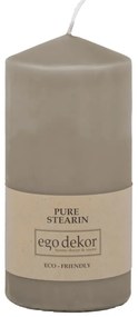 Кафява свещ Връх, време за горене 30 ч. Eco - Eco candles by Ego dekor