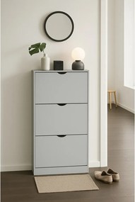 Сива накланяща се стойка за обувки 60x118x24 cm Stelo – Bonami Essentials