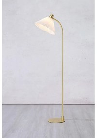 Подова лампа в бяло-златист цвят (височина 145 cm) Mira - Markslöjd
