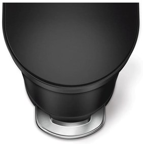 Стоманен кош за отпадъци с педали 45 л Slim - simplehuman