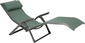 Сгъваем шезлонг Hesperide Decima, Алуминий - Маслина/Графит