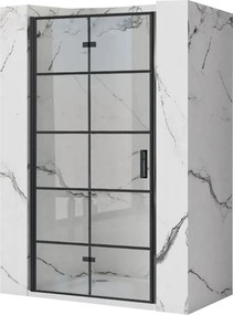 Душ кабинни врати Rea Molier Black 100 + профил