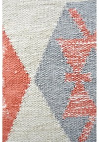 Възглавница за открито от рециклирана пластмаса Теракота, 45 x 45 cm - Green Decore